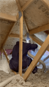 blow-in insulation